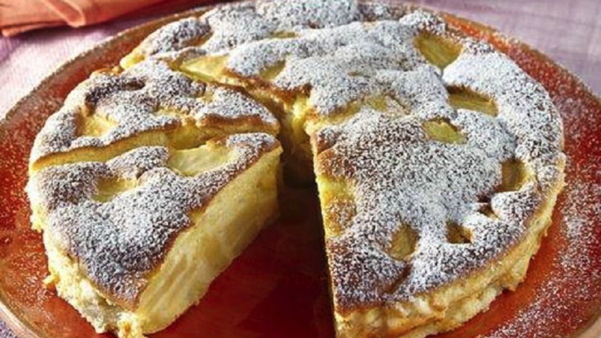 Gâteau Flan aux Pommes