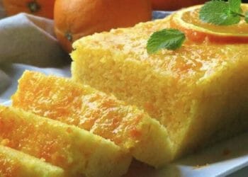 Gâteau moelleux à l’orange 5 minutes