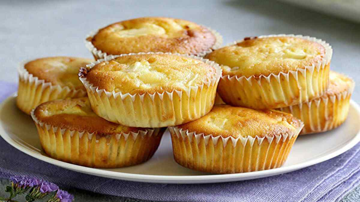 Muffins aux pommes fondant