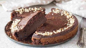 Gâteau au chocolat sans farine