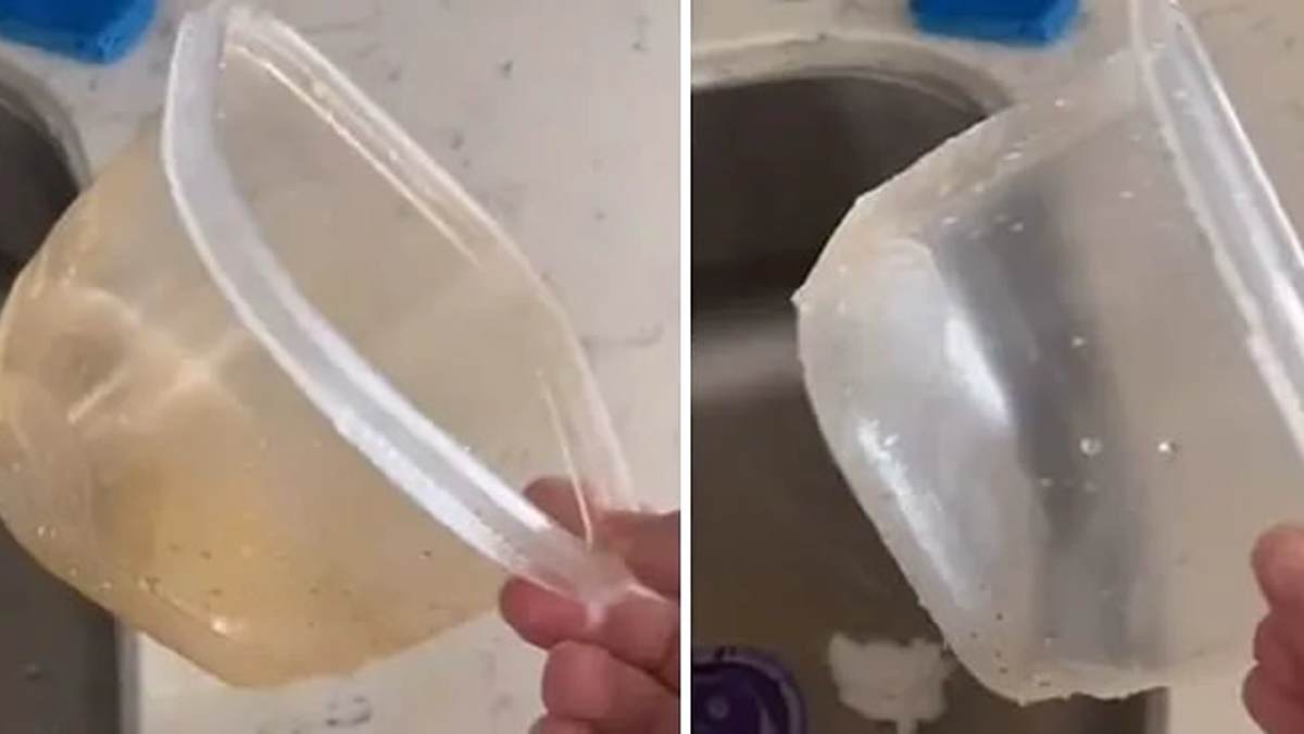 L'astuce la plus efficace pour dégraisser les contenants en plastique en quelques secondes