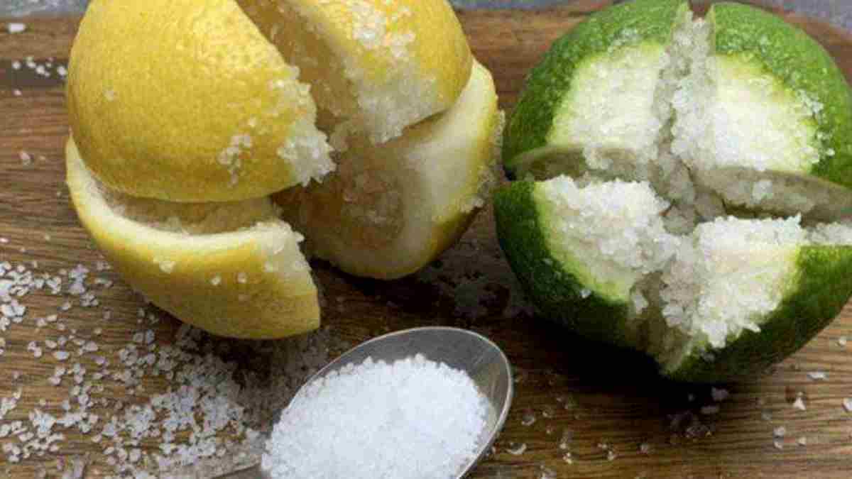 Savez-vous pourquoi il faut découper le citron en quatre et le saupoudrer 