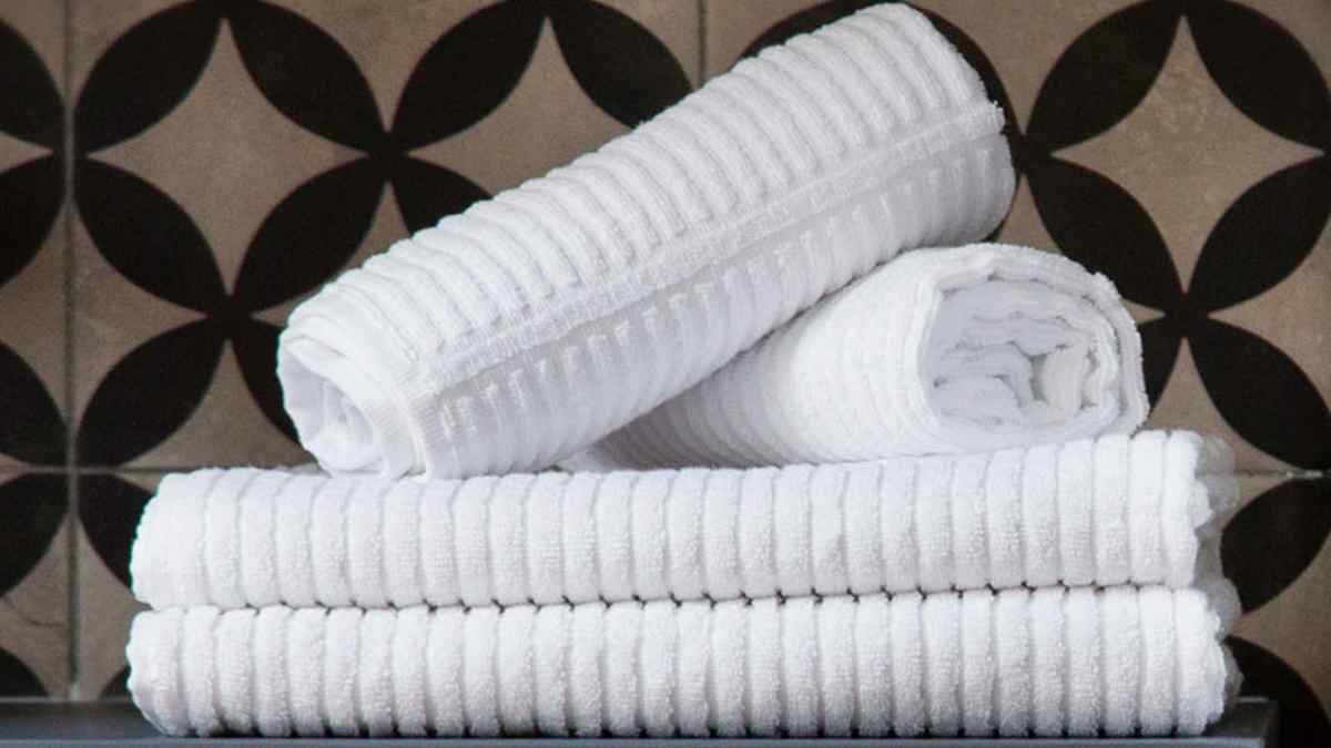 serviettes à la fois propres et douces