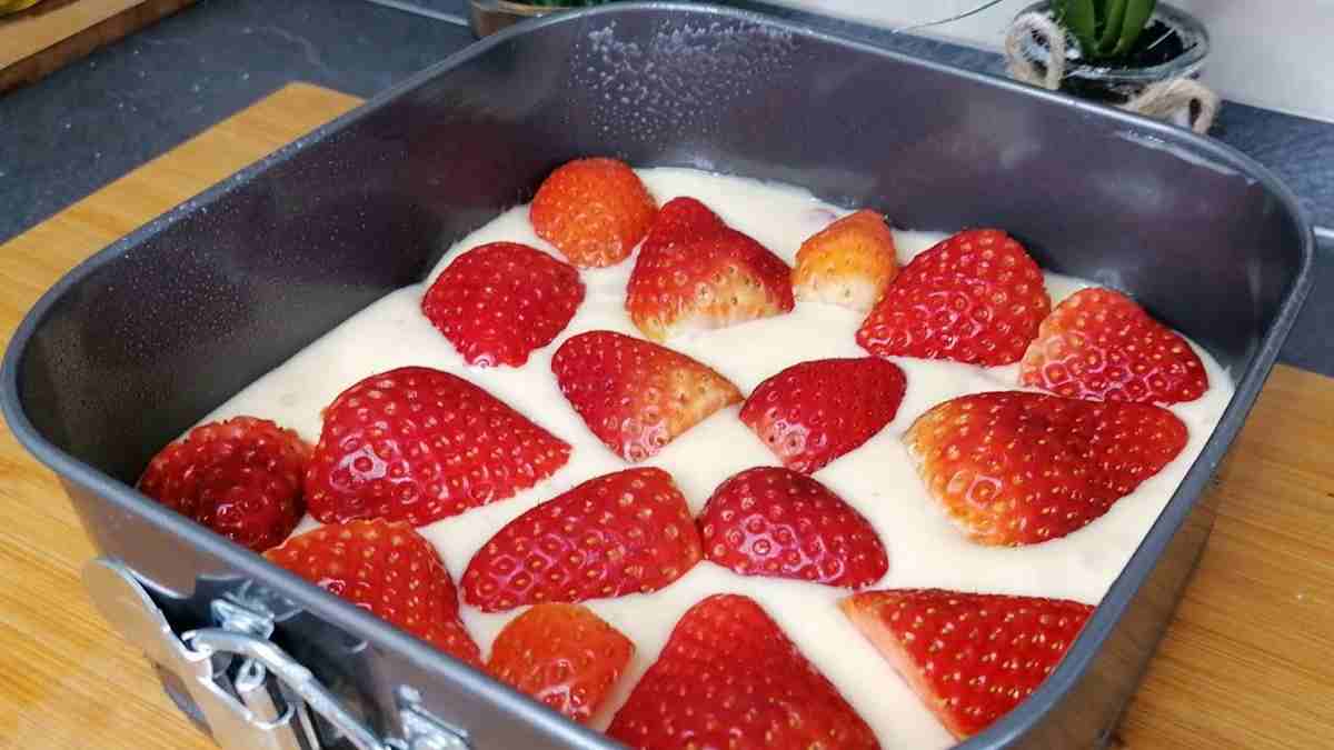 Gâteau aux fraises