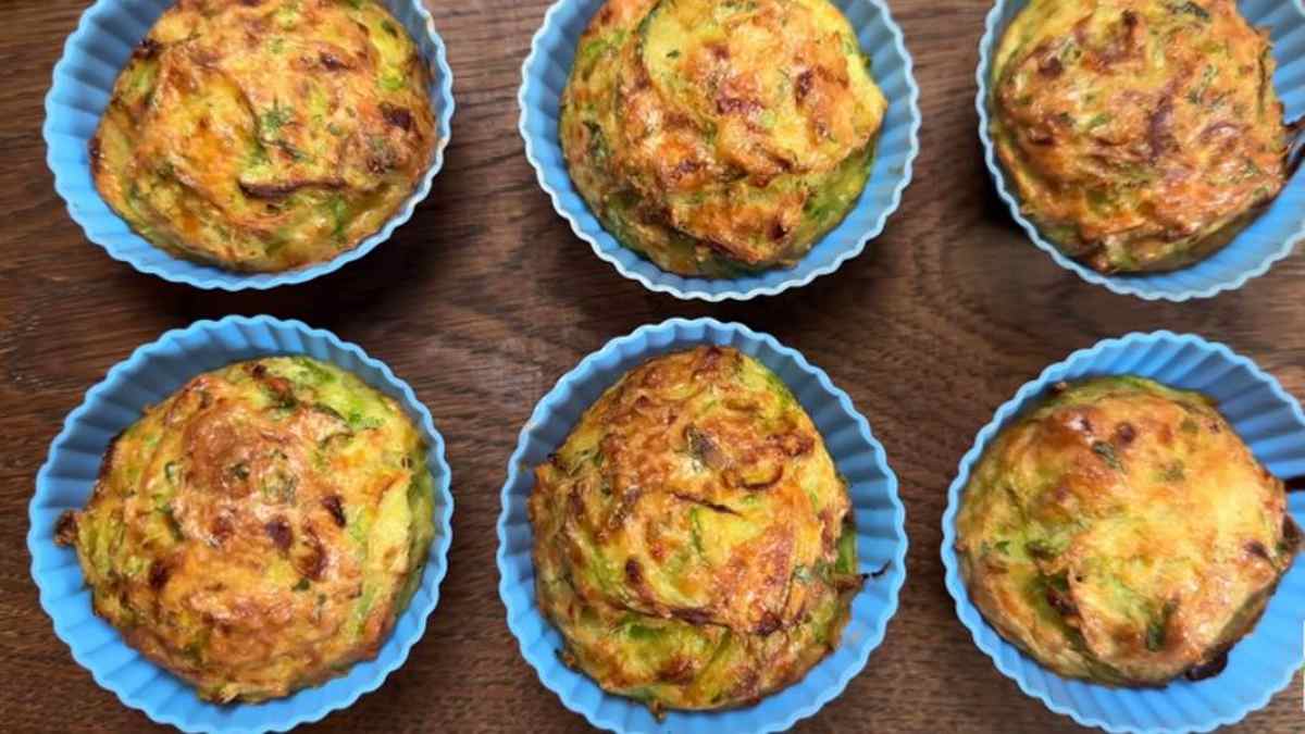 muffins aux courgettes