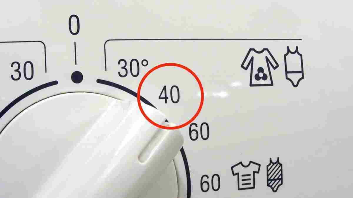 lavez les serviettes à 40 degrés
