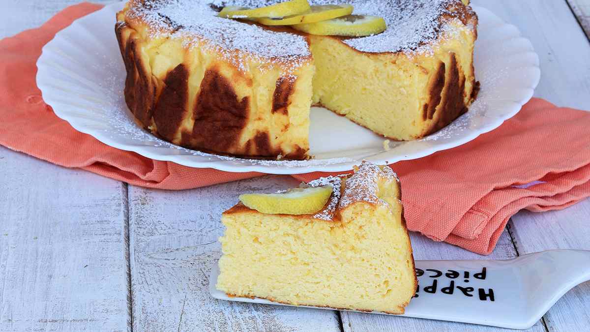 Gâteau au citron crémeux