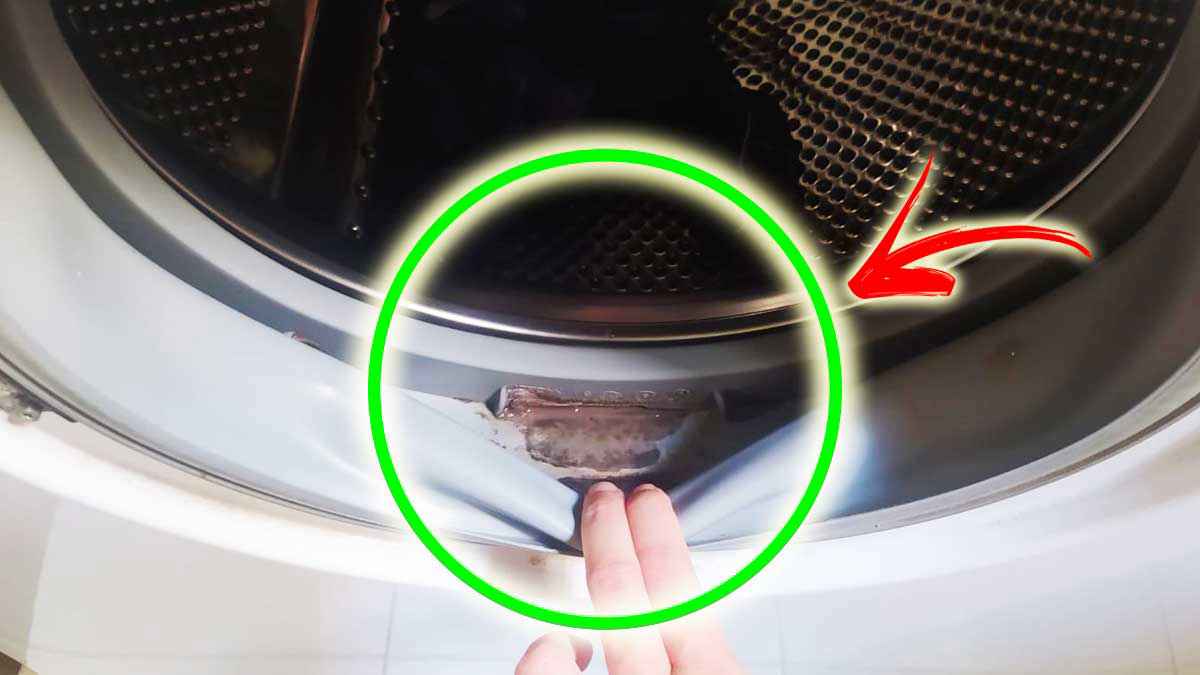 Méthode pour éliminer la saleté cachée dans la machine à laver