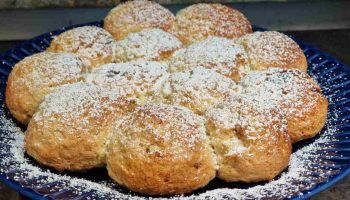 Petits pains sucrés au Nutella sans levure