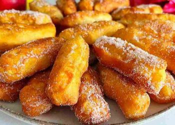 1 pomme 1 œuf et de la farine