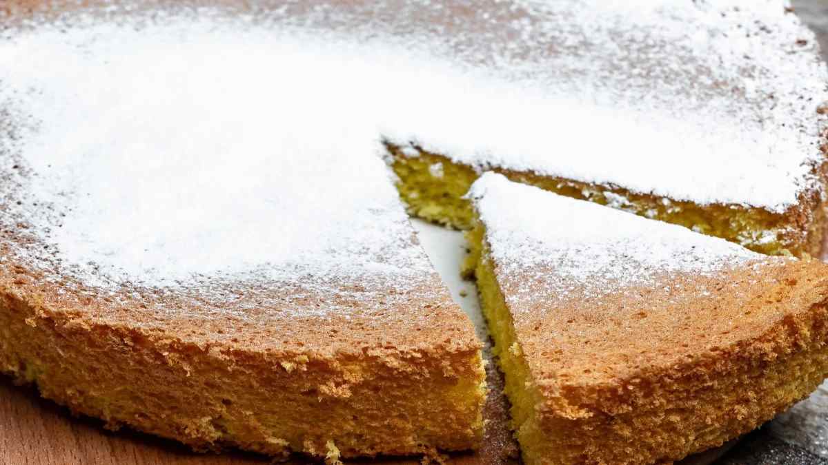Gâteau éponge à la farine complète