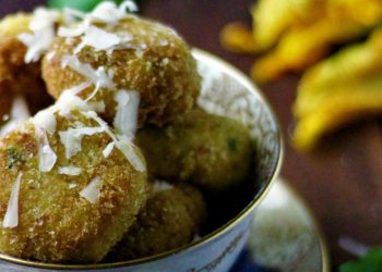 Boulettes de viande au pain au fromage et au jambon