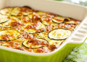 Flan de courgettes au yaourt