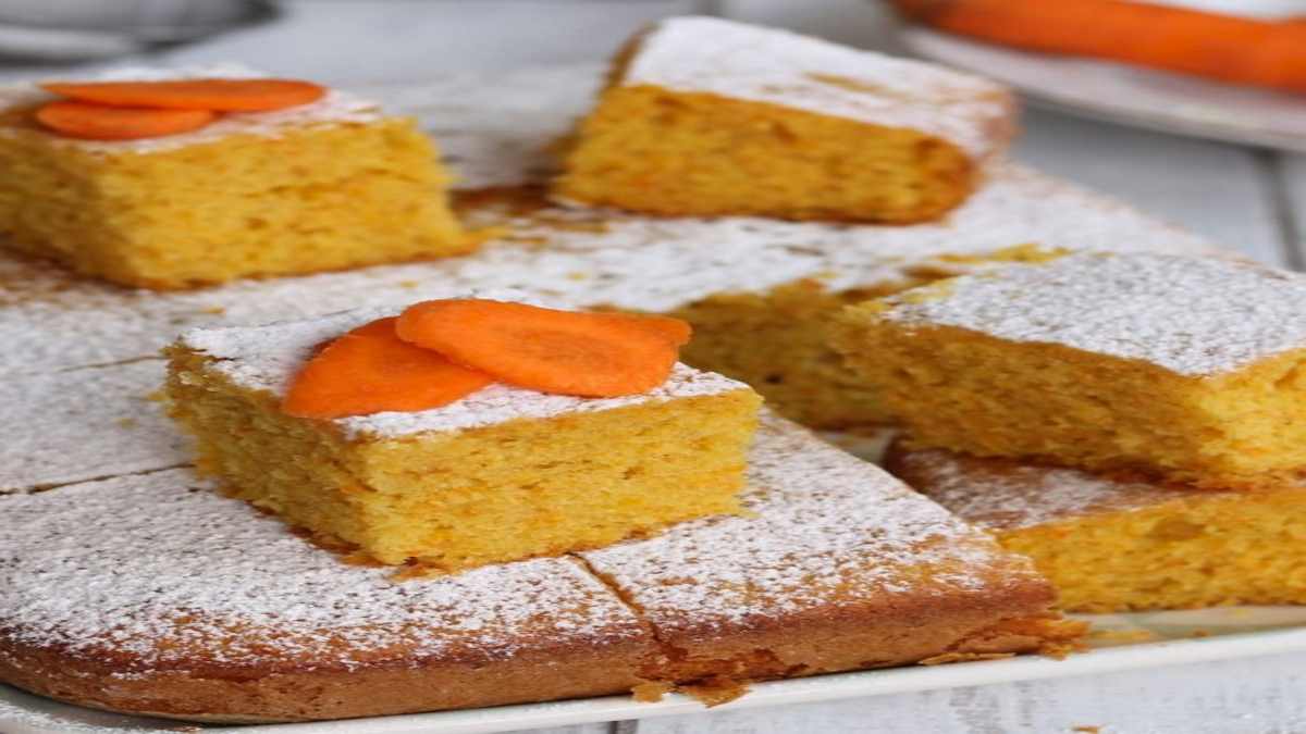 Gâteau aux carottes light