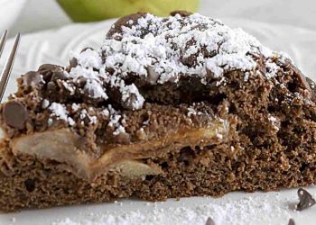 Gâteau aux pommes et au chocolat