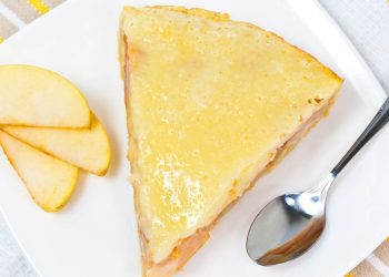 Tarte à la cuillère aux pommes