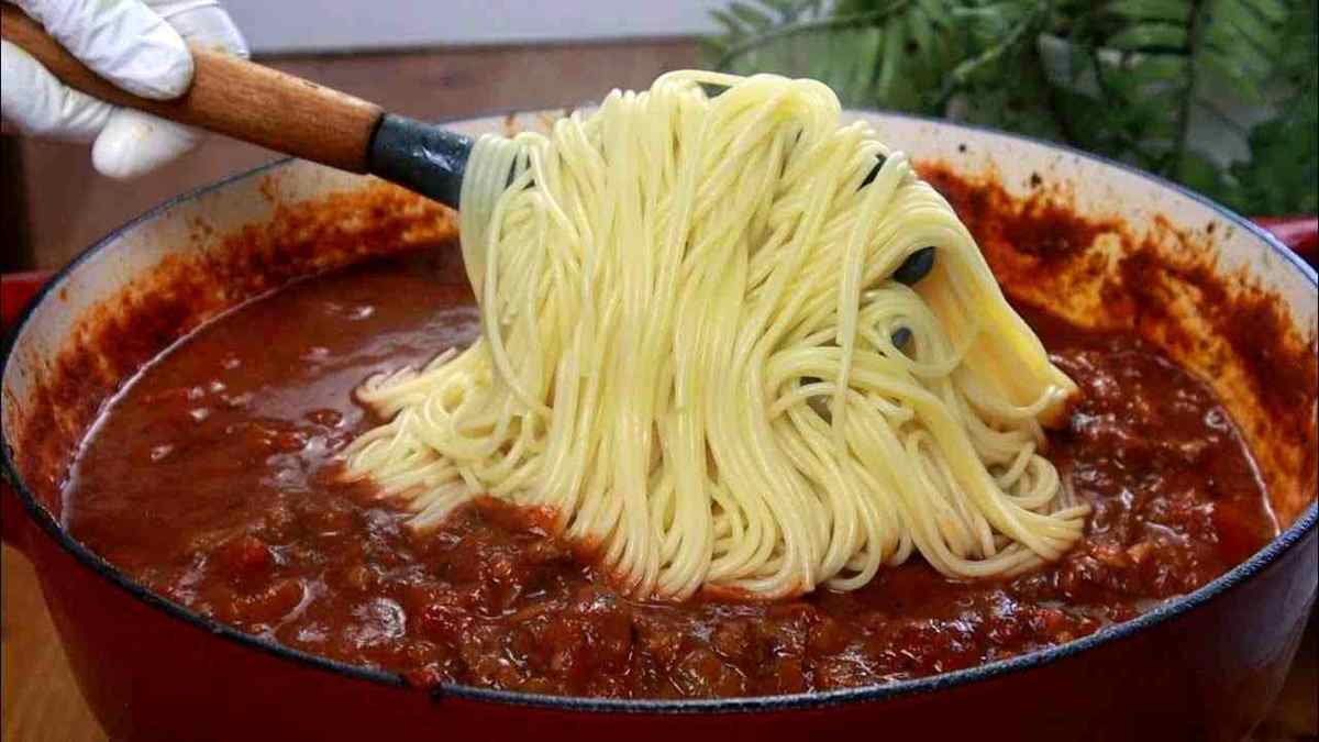 recette de spaghetti