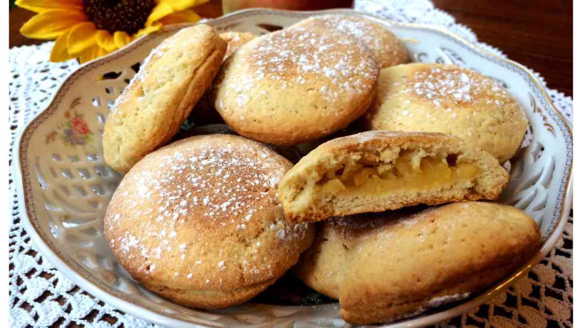 Biscuits au cœur de pomme