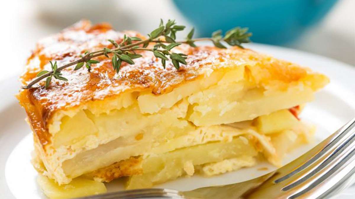 Gâteau de pommes de terre à la grecque