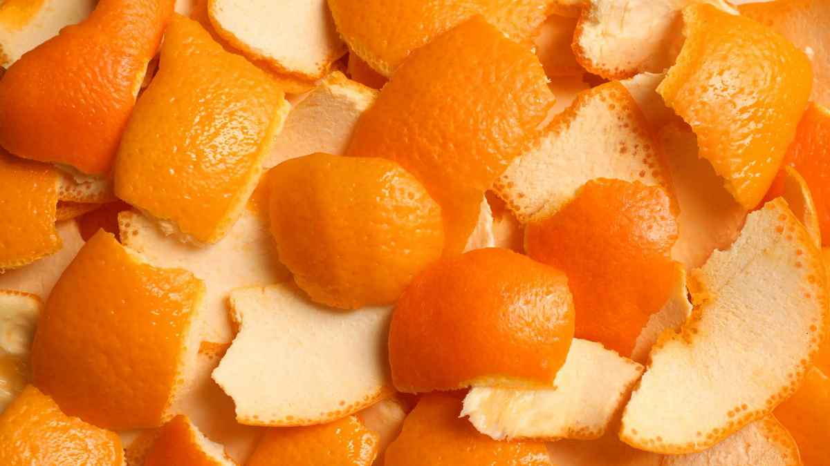 recycler les pelures d'orange