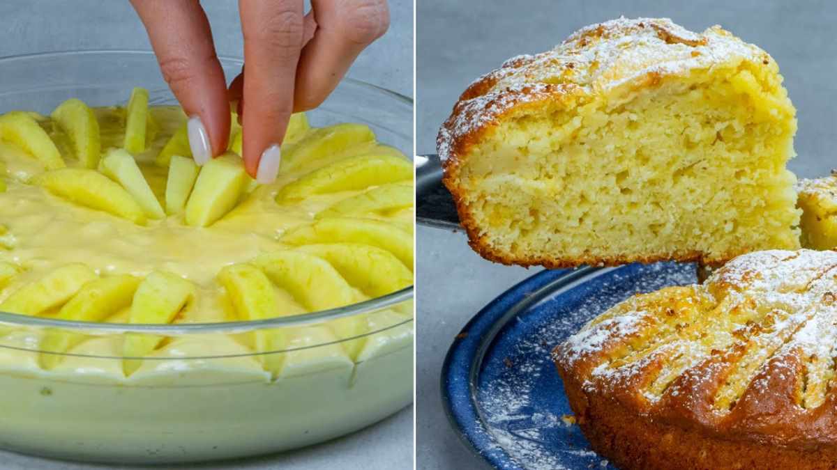 tarte aux pommes râpées sans beurre