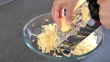 Gratin de pommes de terre au brocoli et au fromage