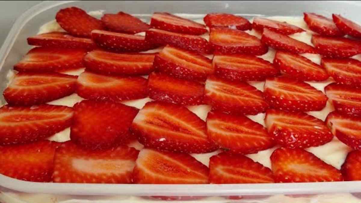 tiramisu aux fraises