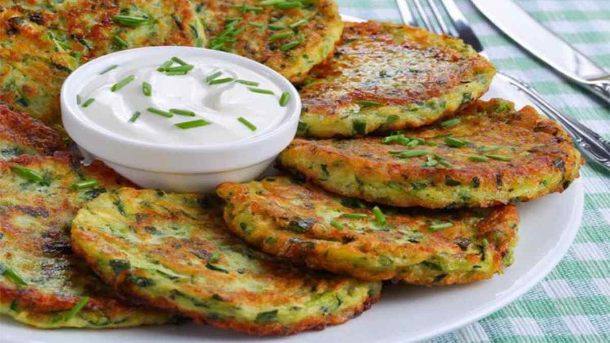 La recette des galettes de courgettes et de pommes de terre