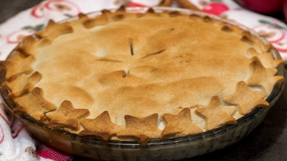 Gâteau croustillant aux pommes