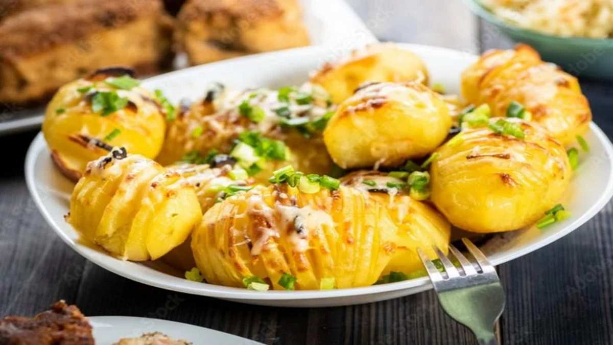 Pommes de terre Hasselback