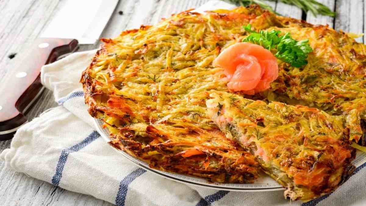 Rösti de pommes de terre farcies