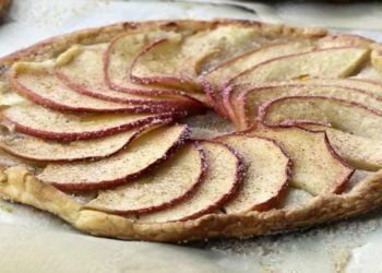 Tarte fine aux pommes