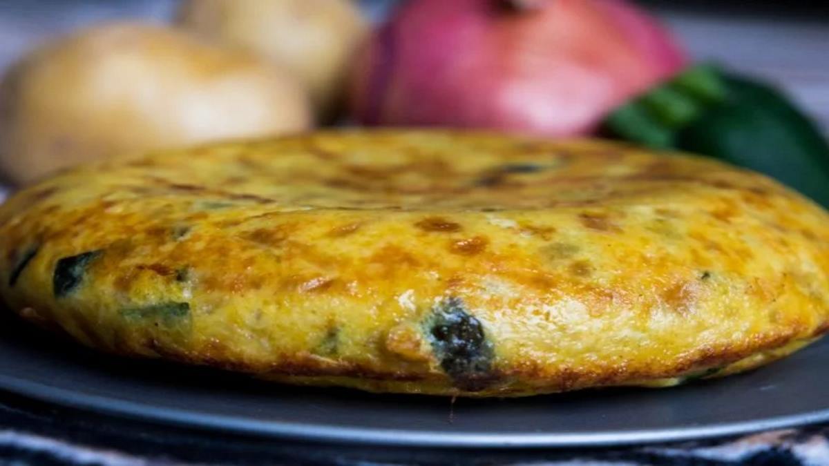 Tortilla de courgettes et de pommes de terre