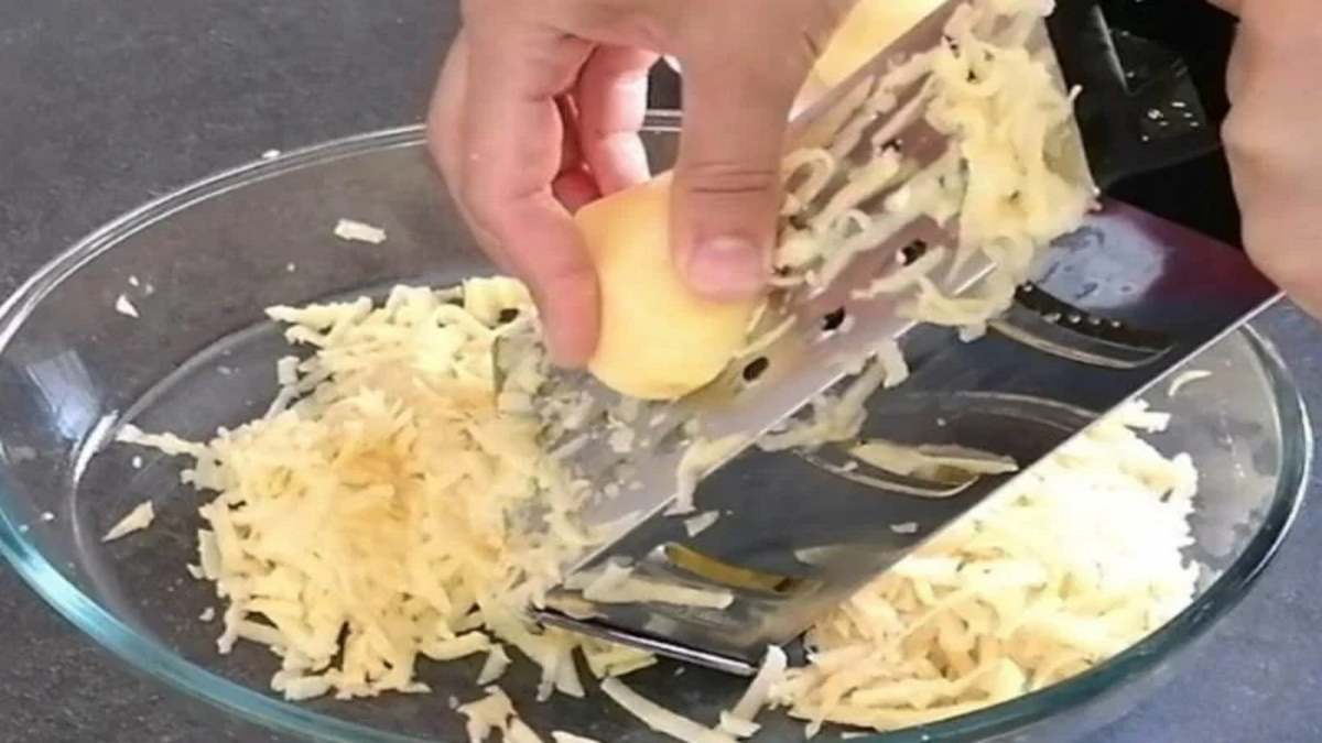 pommes de terre râpées