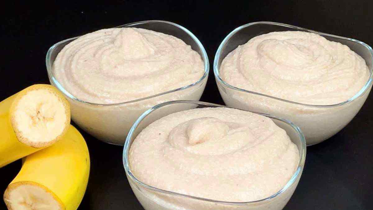 mousse à la banane