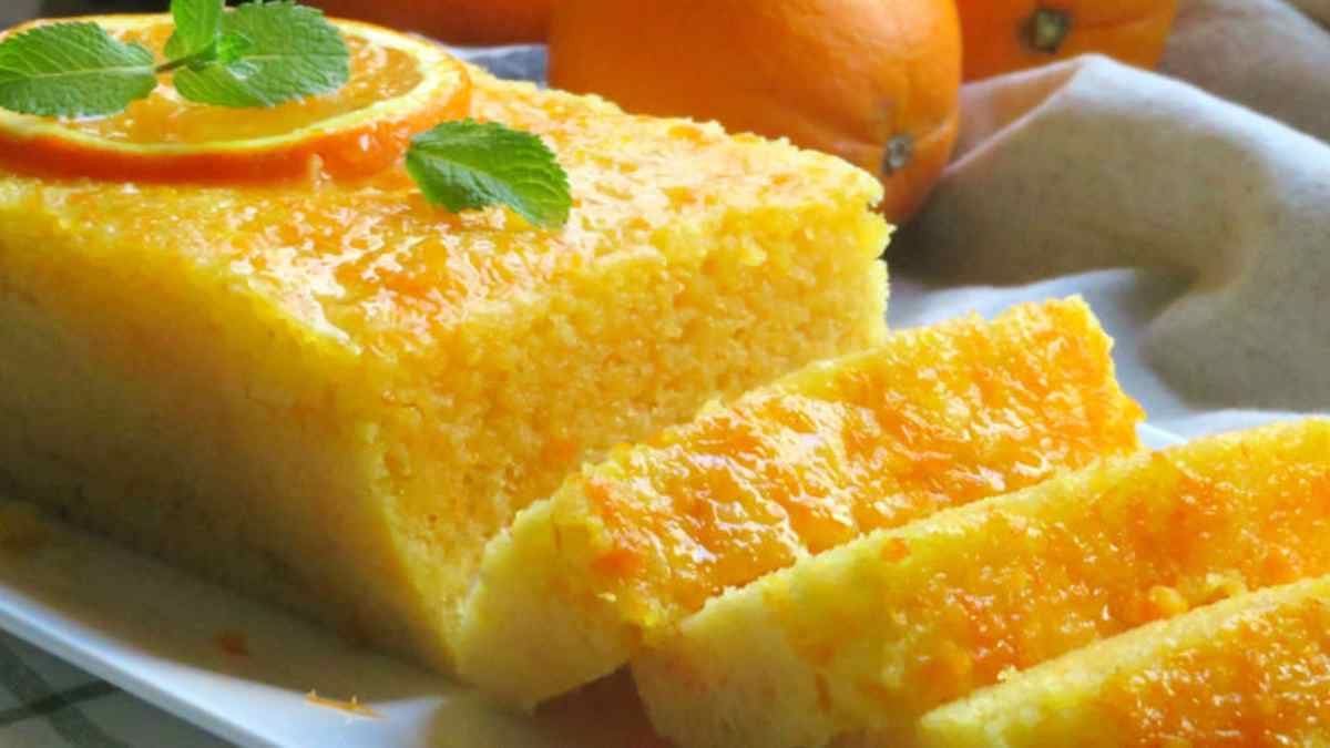 gâteau moelleux à l'orange