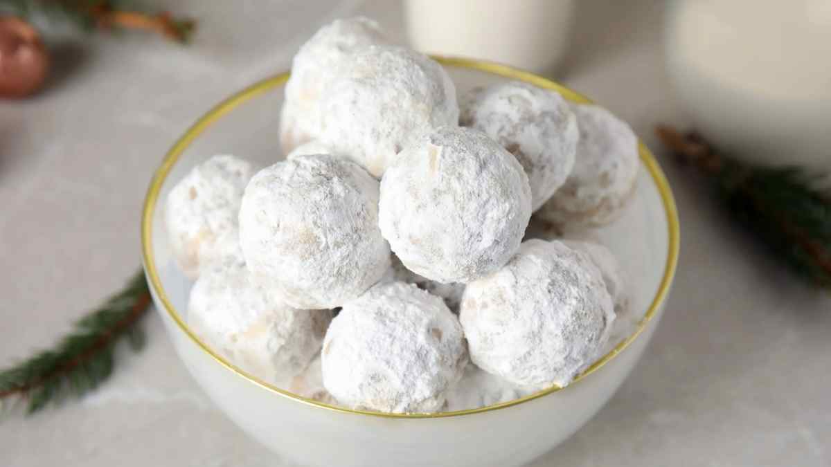 Biscuits boule de neige