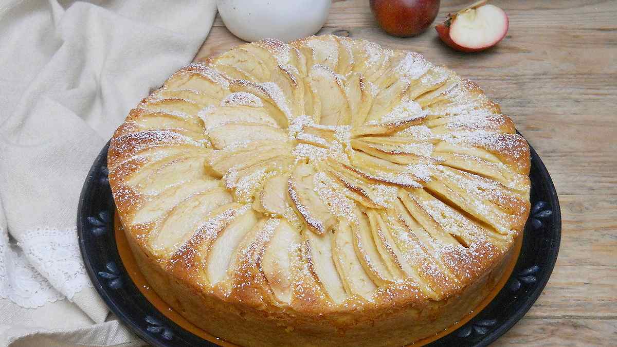 Tarte aux pommes de grand-mère