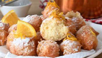 Beignets au Mascarpone et à l'Orange