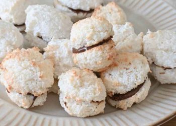 Biscuits à la noix de coco et Nutella