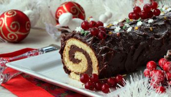 Bûche de Noël au Chocolat