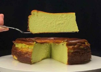 Cheesecake à la pistache