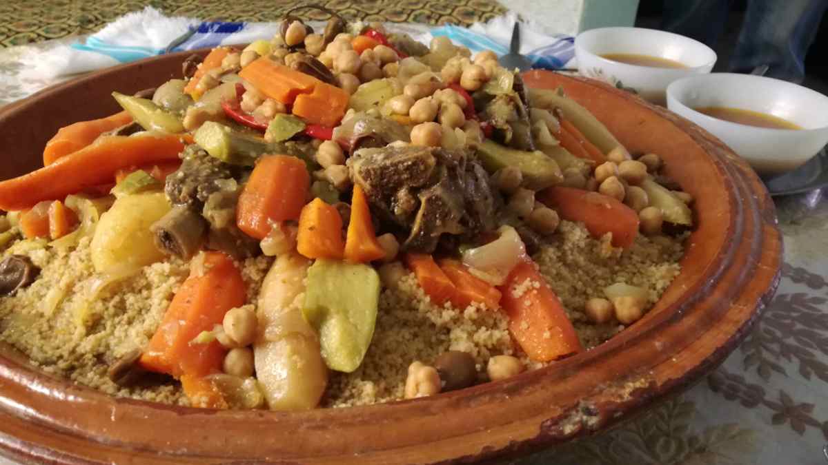 Couscous marocain traditionnel