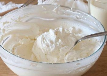 Crème Chantilly à la ricotta