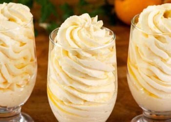 Dessert Crémeux à la Mandarine