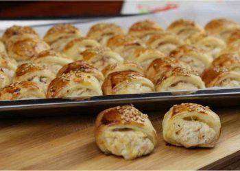 Feuilletés au Thon et Fromage Robiola