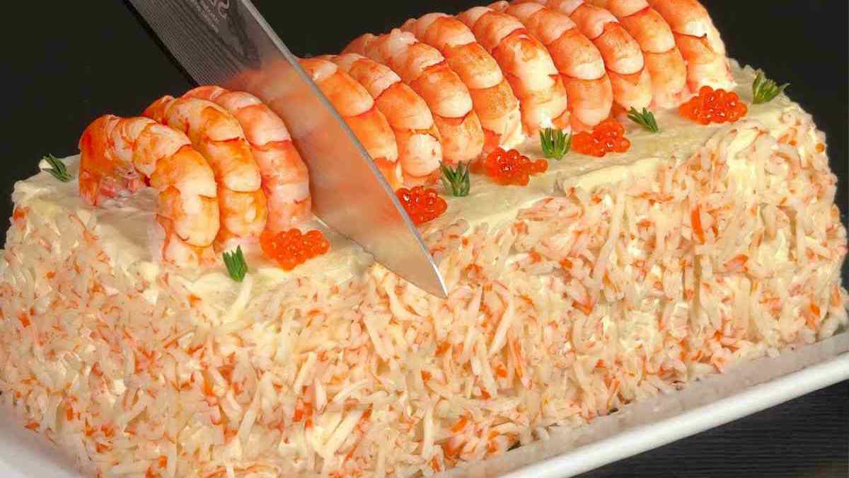 Gâteau au Thon et aux Crevettes