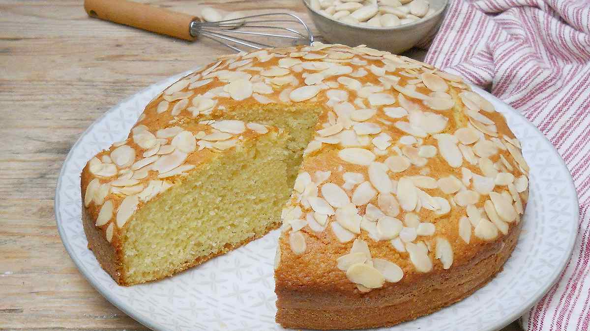 Gâteau au Yaourt, Amandes et Orange