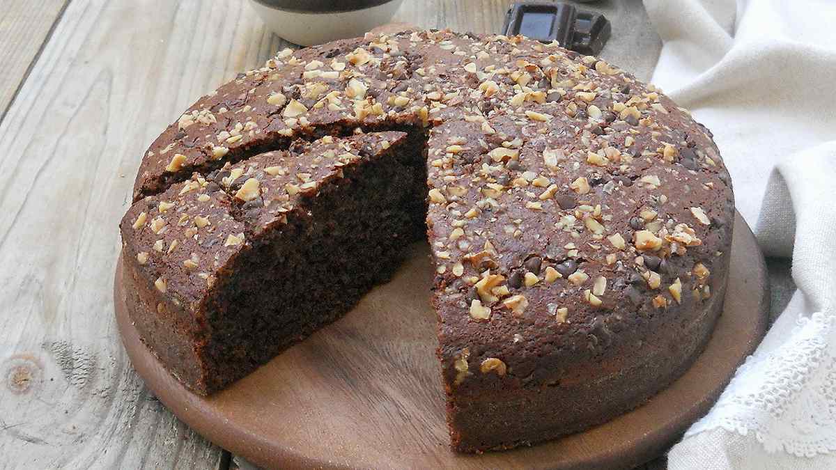 Gâteau aux Noix et Chocolat