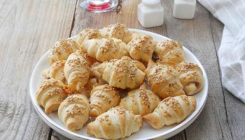 Mini-Croissants Feuilletés Salé